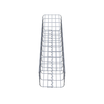 Colonne de gabion 27 x 27 cm, MW 5 x 10 cm carré