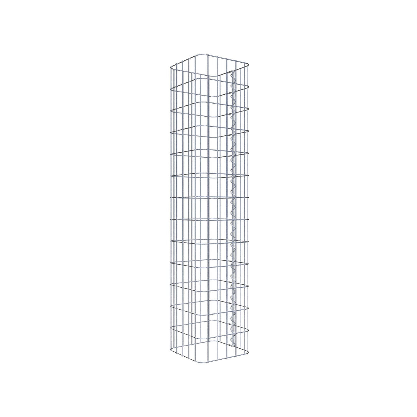 Colonne de gabion 27 x 27 cm, MW 5 x 10 cm carré