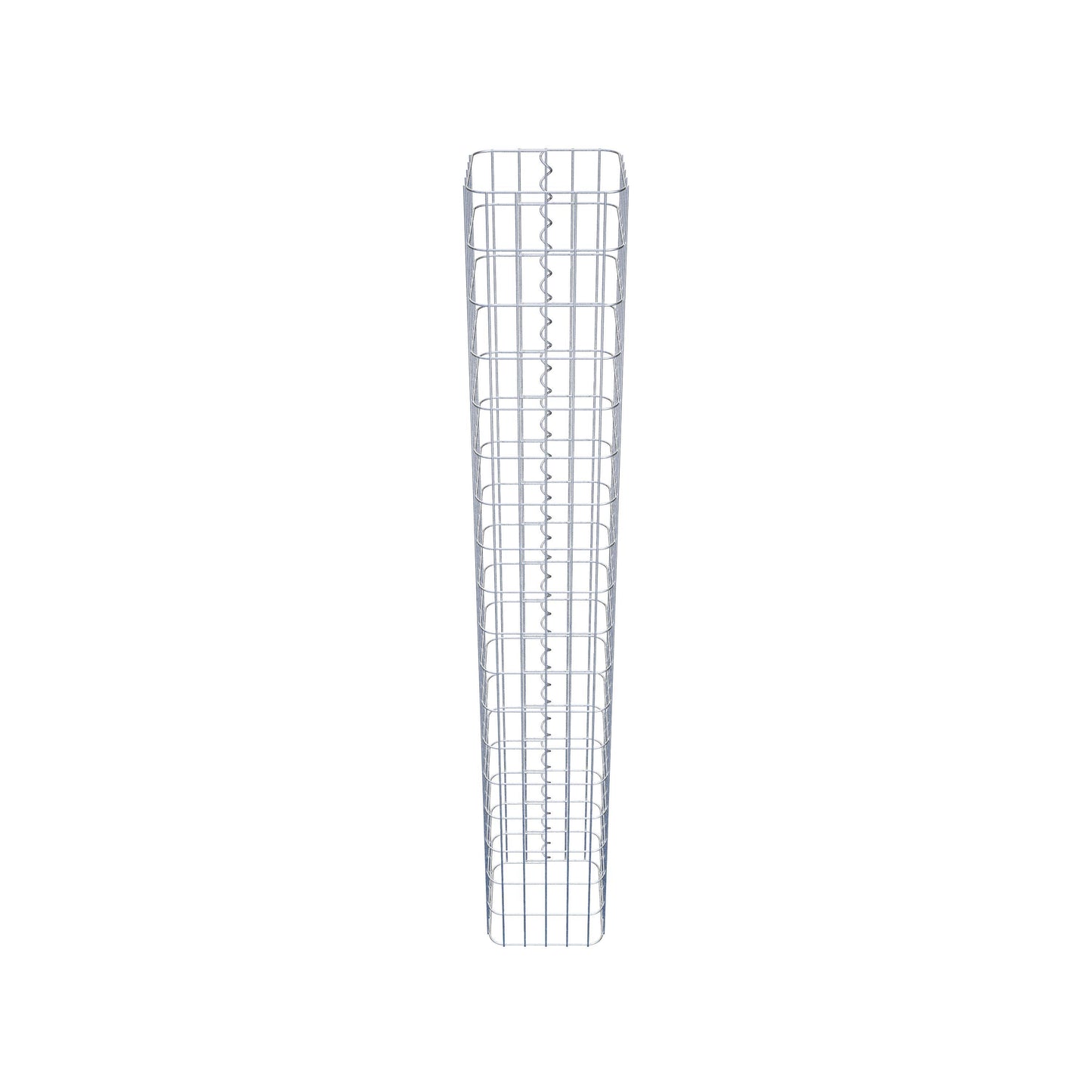 Colonne de gabion 27 x 27 cm, MW 5 x 10 cm carré