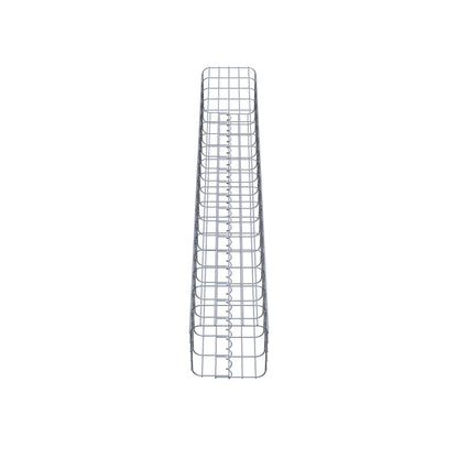 Colonne de gabion 27 x 27 cm, MW 5 x 10 cm carré
