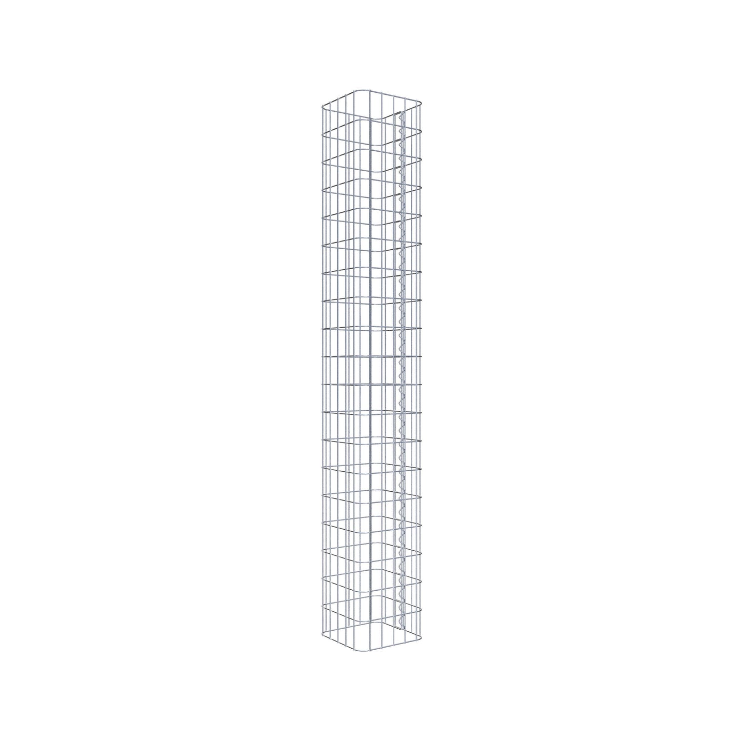 Colonne de gabion 27 x 27 cm, MW 5 x 10 cm carré