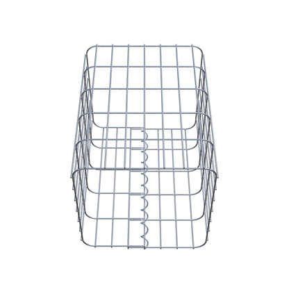 Gabionensäule 37 x 37 cm, MW 5 x 10 cm eckig