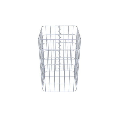 Gabionensäule 37 x 37 cm, MW 5 x 10 cm eckig