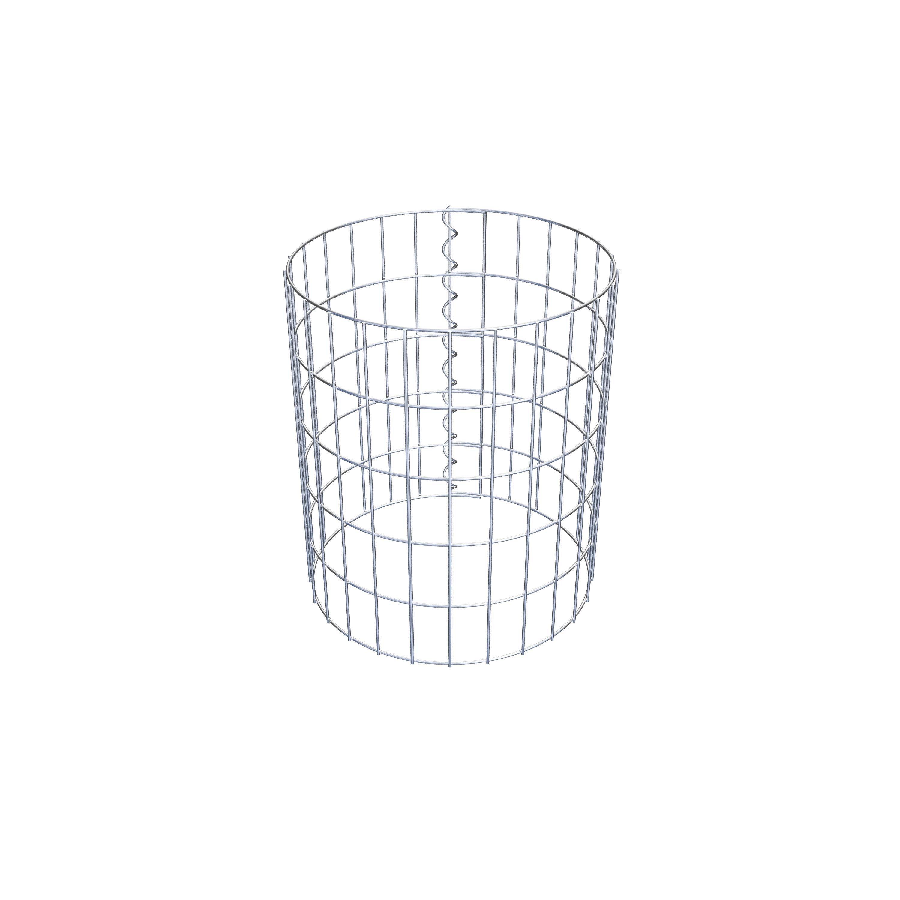 Gabion column diameter 42 cm, MW 5 x 10 cm round