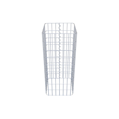 Gabionensäule 37 x 37 cm, MW 5 x 10 cm eckig