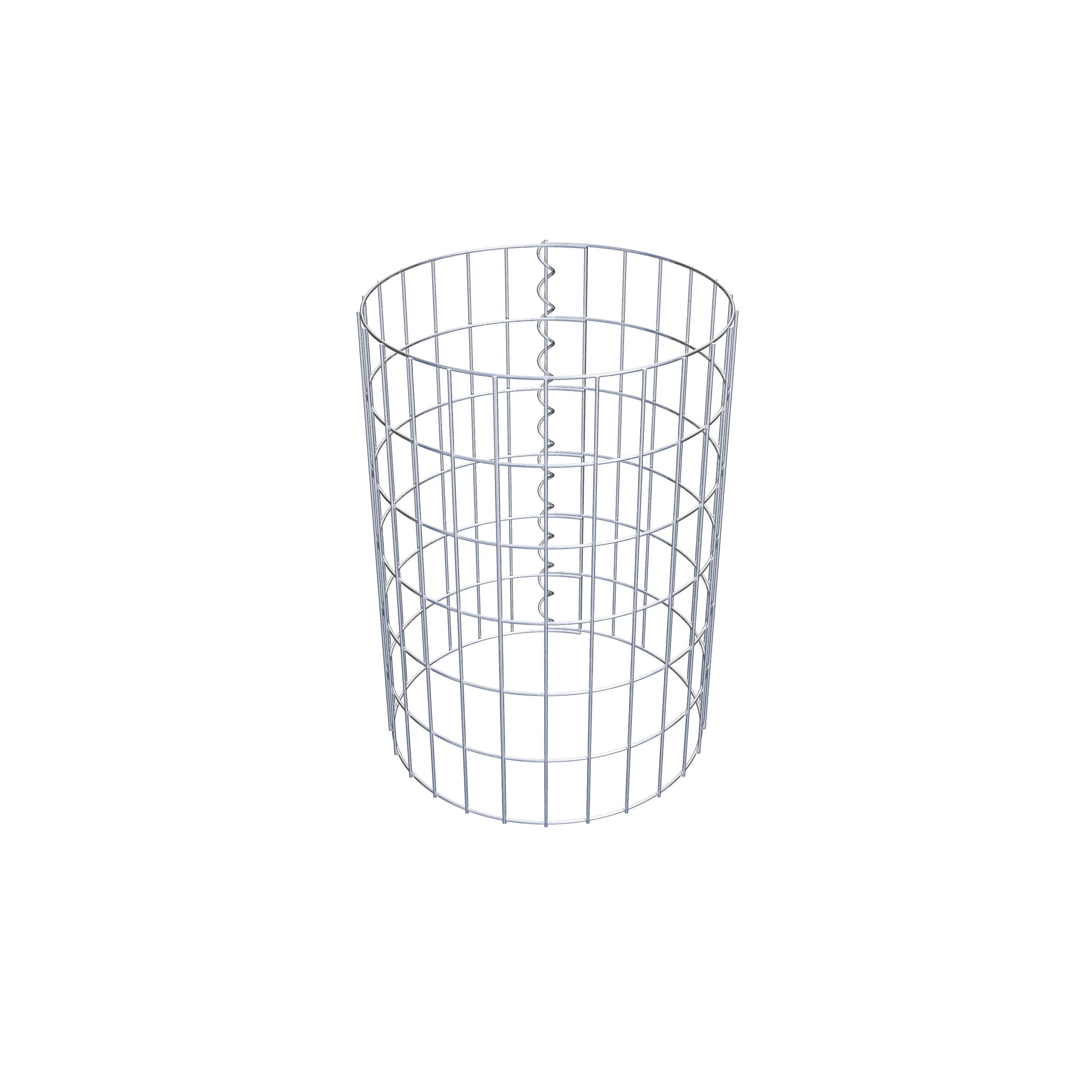 Gabion column diameter 42 cm, MW 5 x 10 cm round