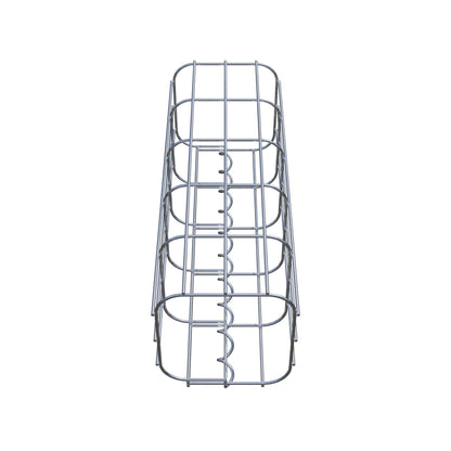 Gabionsøjle 17 x 17 cm, MW 5 x 10 cm kvadratisk