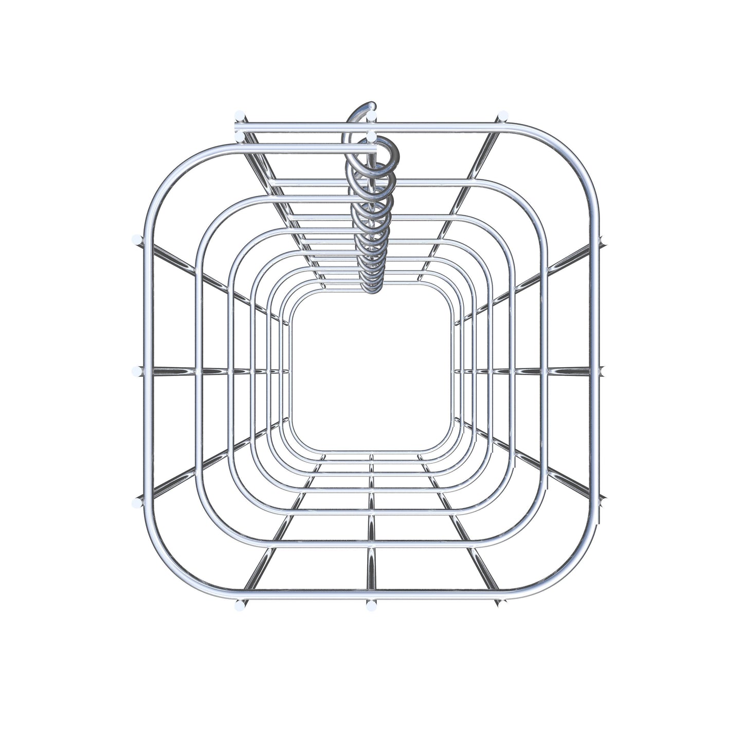 Gabionsøjle 17 x 17 cm, MW 5 x 10 cm kvadratisk