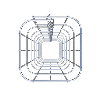 Gabionsøjle 17 x 17 cm, MW 5 x 10 cm kvadratisk