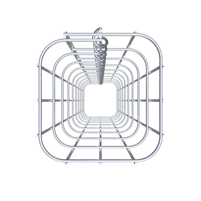 Gabionsøjle 17 x 17 cm, MW 5 x 10 cm kvadratisk