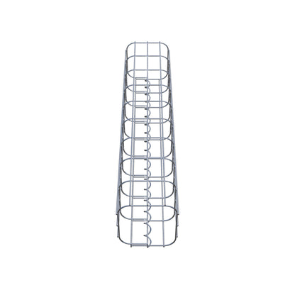 Gabionsøjle 17 x 17 cm, MW 5 x 10 cm kvadratisk