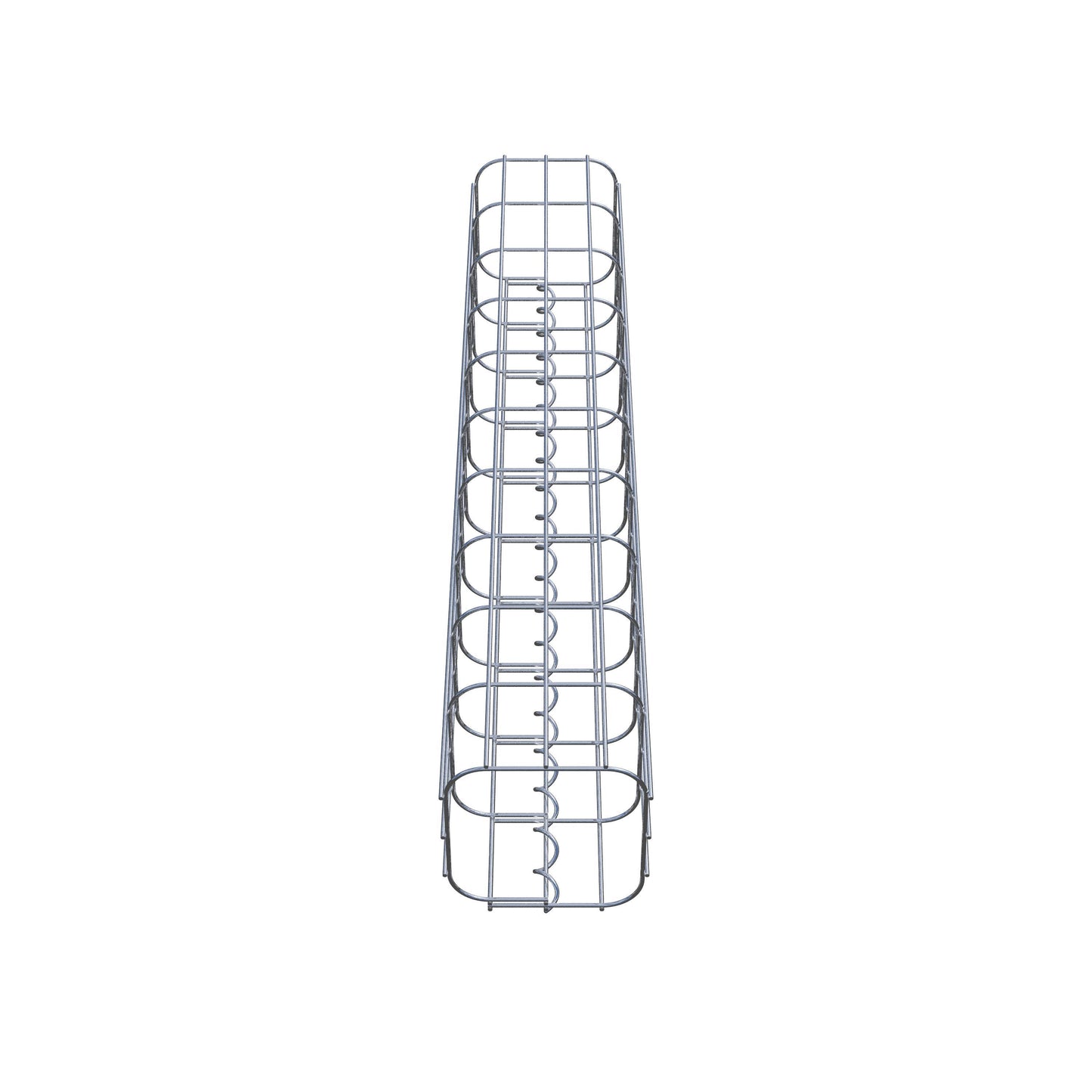 Gabionsøjle 17 x 17 cm, MW 5 x 10 cm kvadratisk