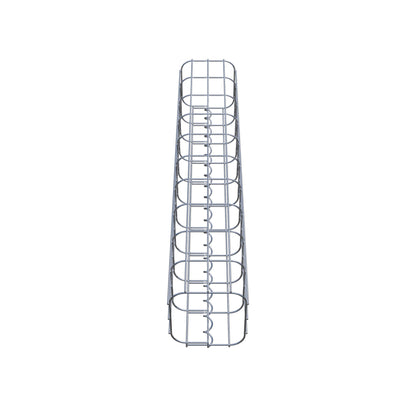 Gabionsøjle 17 x 17 cm, MW 5 x 10 cm kvadratisk