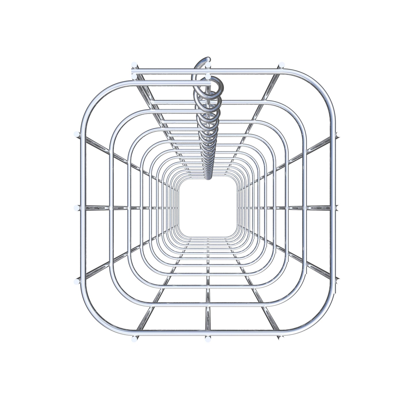 Gabionsøjle 17 x 17 cm, MW 5 x 10 cm kvadratisk