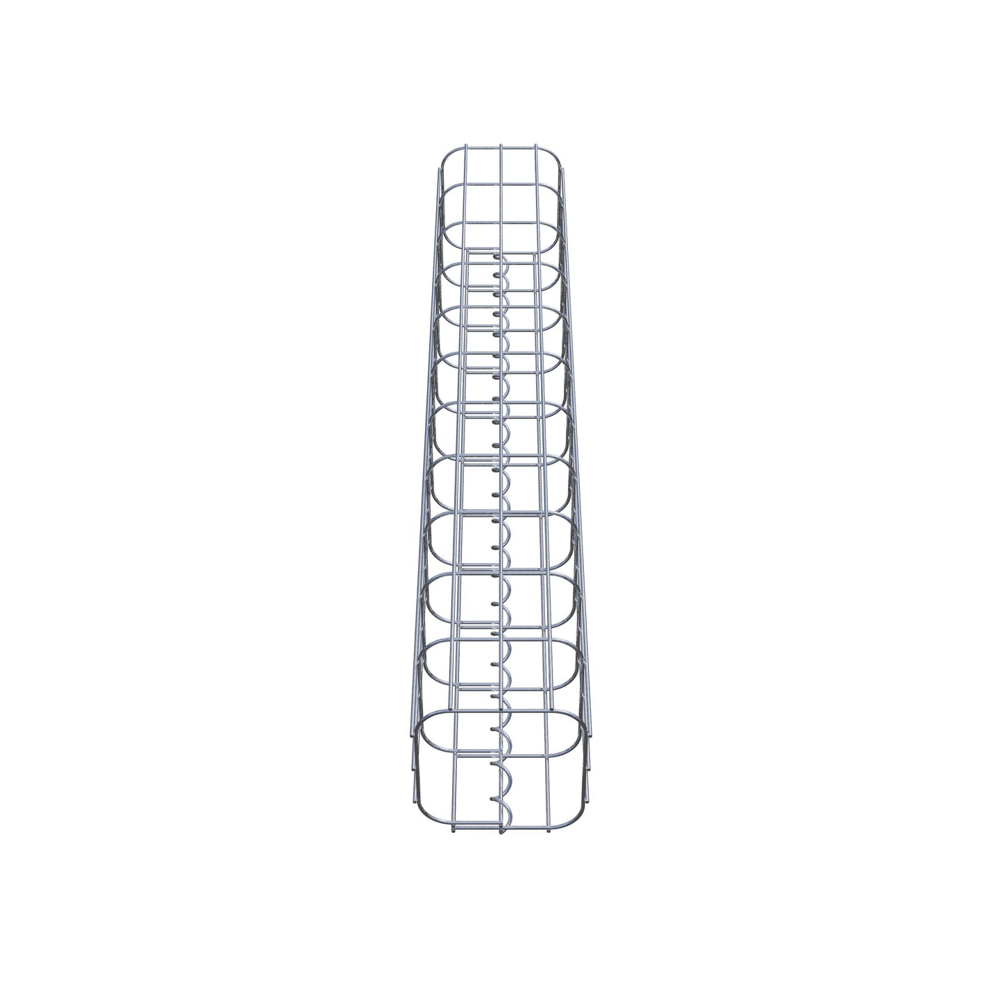 Gabionsøjle 17 x 17 cm, MW 5 x 10 cm kvadratisk