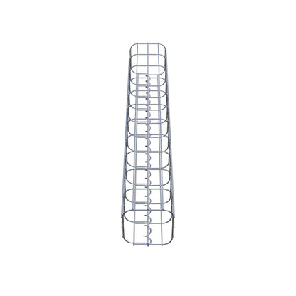 Gabionsøjle 17 x 17 cm, MW 5 x 10 cm kvadratisk