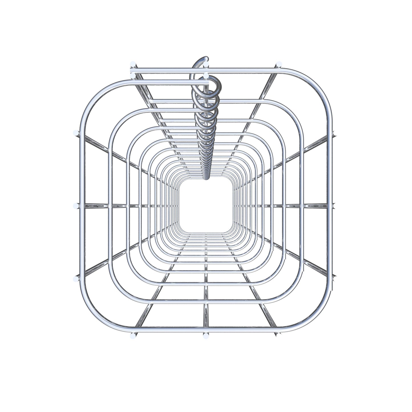 Gabionsøjle 17 x 17 cm, MW 5 x 10 cm kvadratisk