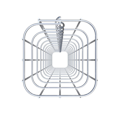 Gabionsøjle 17 x 17 cm, MW 5 x 10 cm kvadratisk