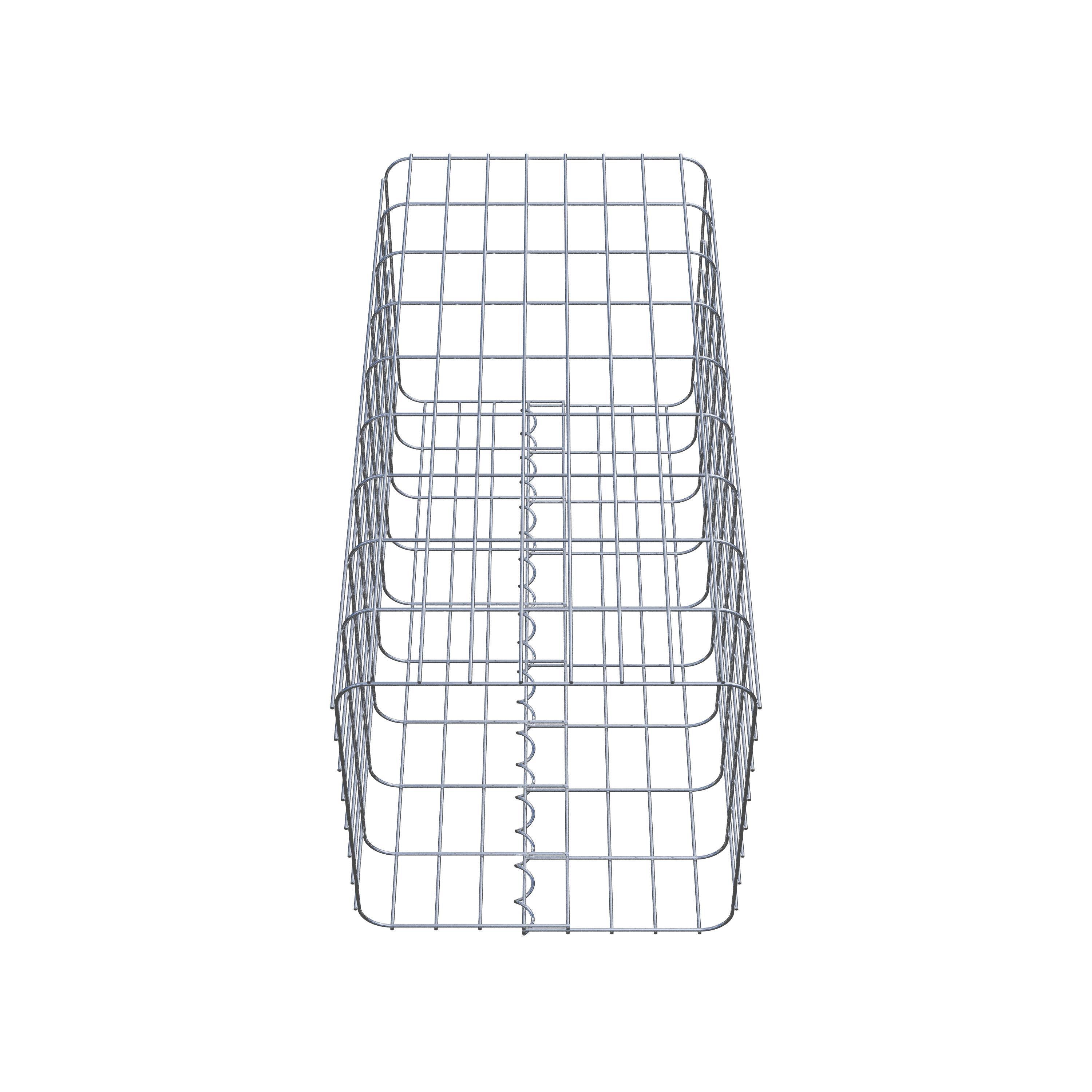 Gabion column 42 x 42 cm, MW 5 x 10 cm square