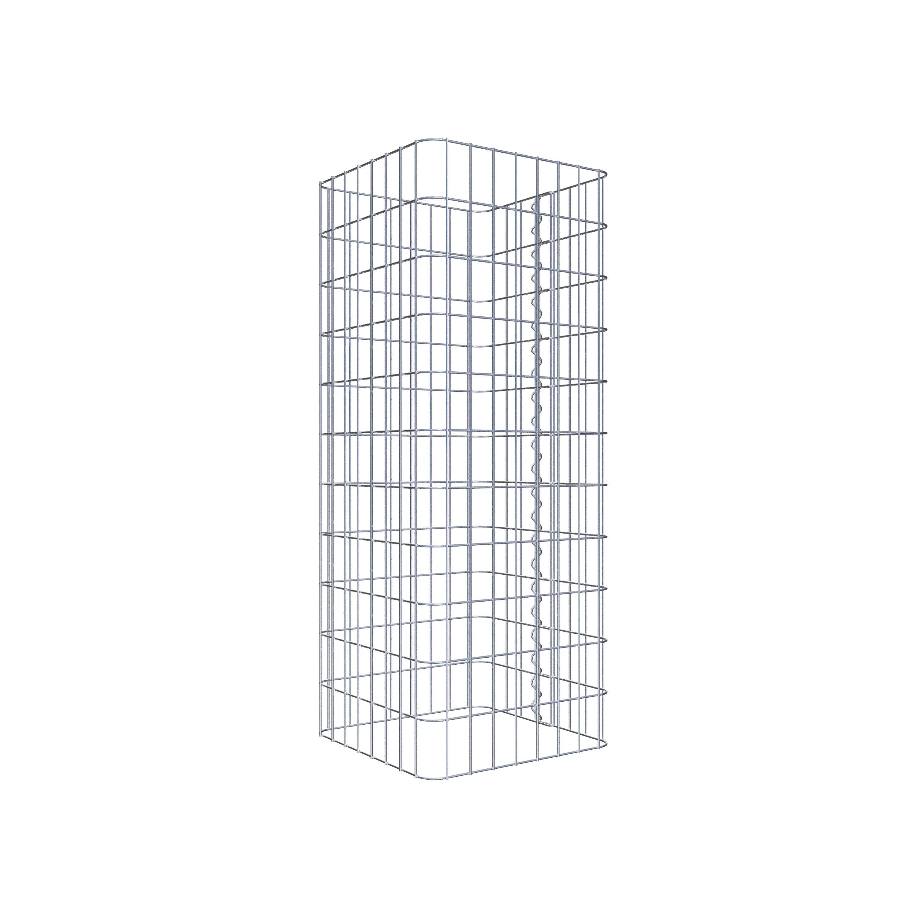 Gabion column 42 x 42 cm, MW 5 x 10 cm square