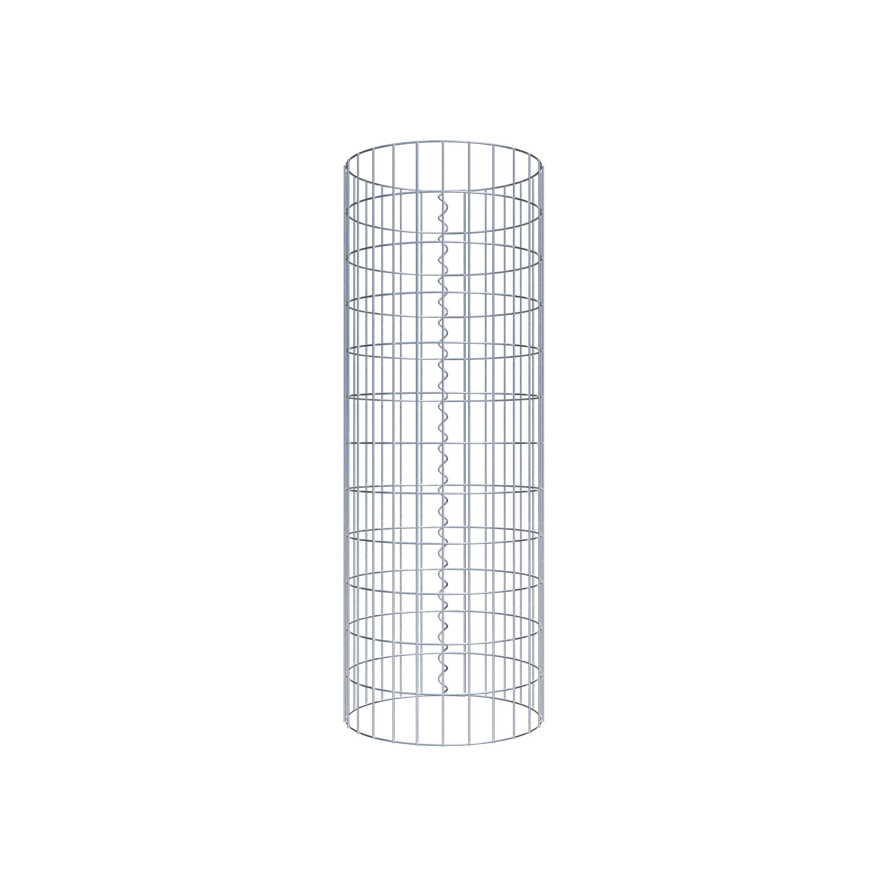 Gabion column diameter 42 cm, MW 5 x 10 cm round