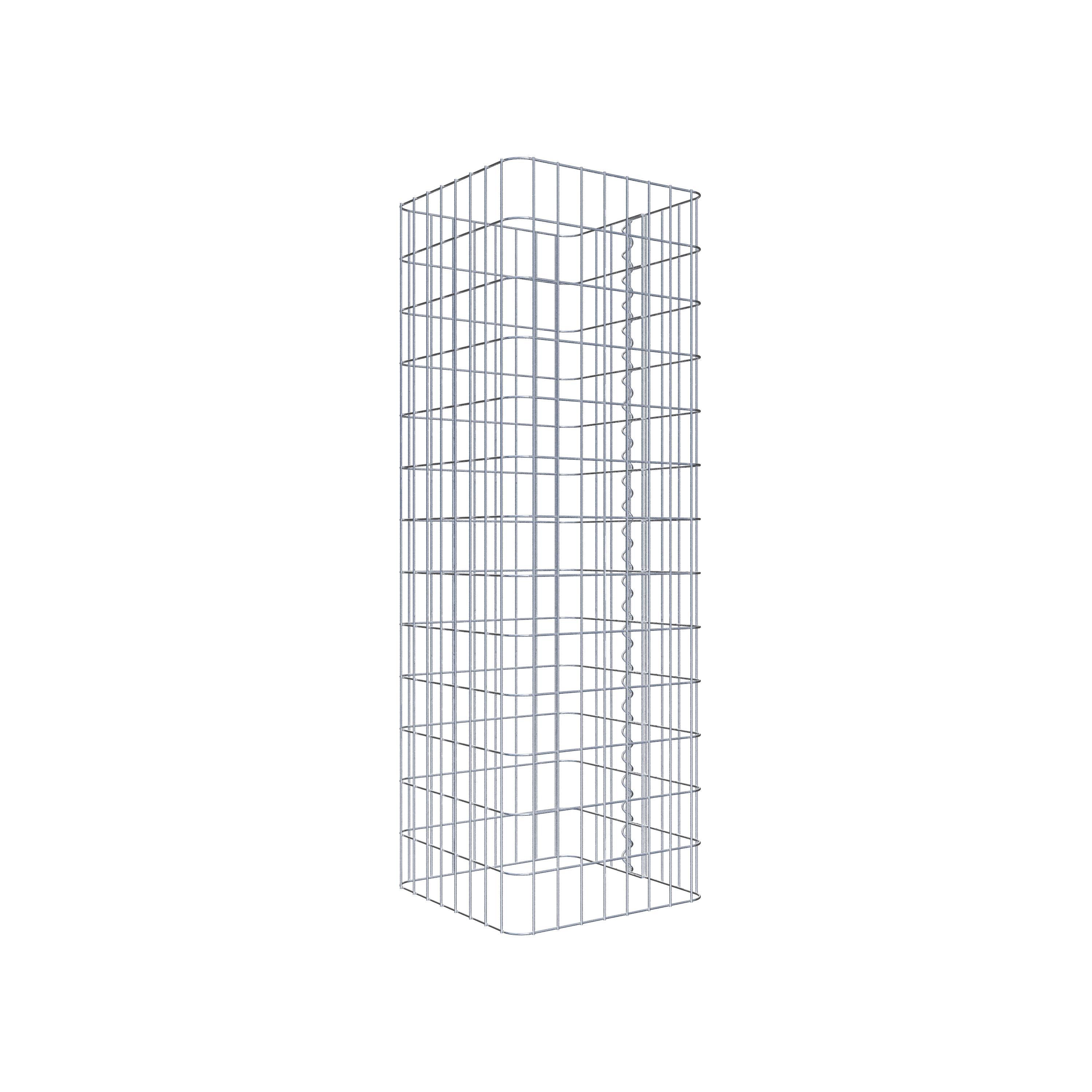 Gabion column 42 x 42 cm, MW 5 x 10 cm square