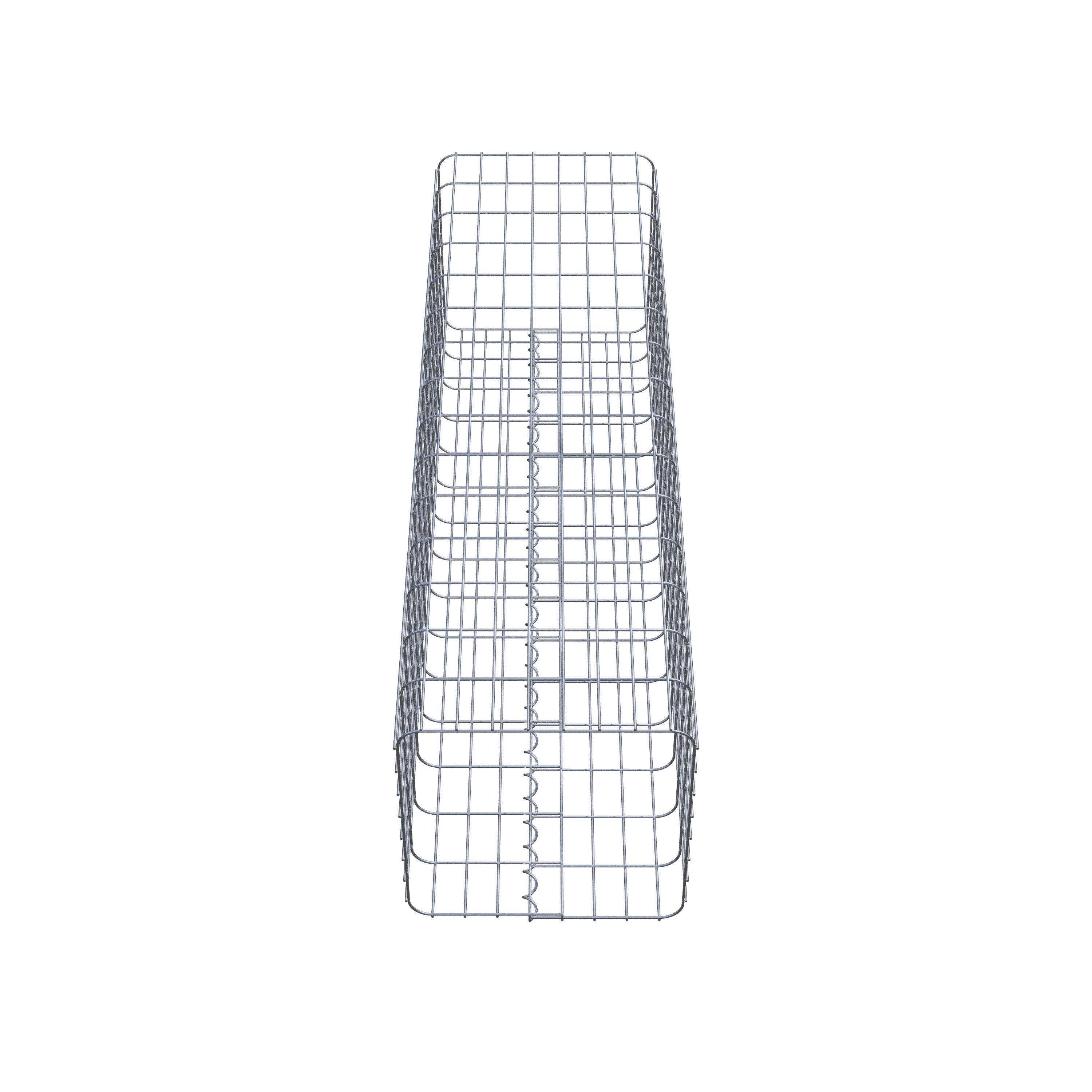 Gabion column 42 x 42 cm, MW 5 x 10 cm square