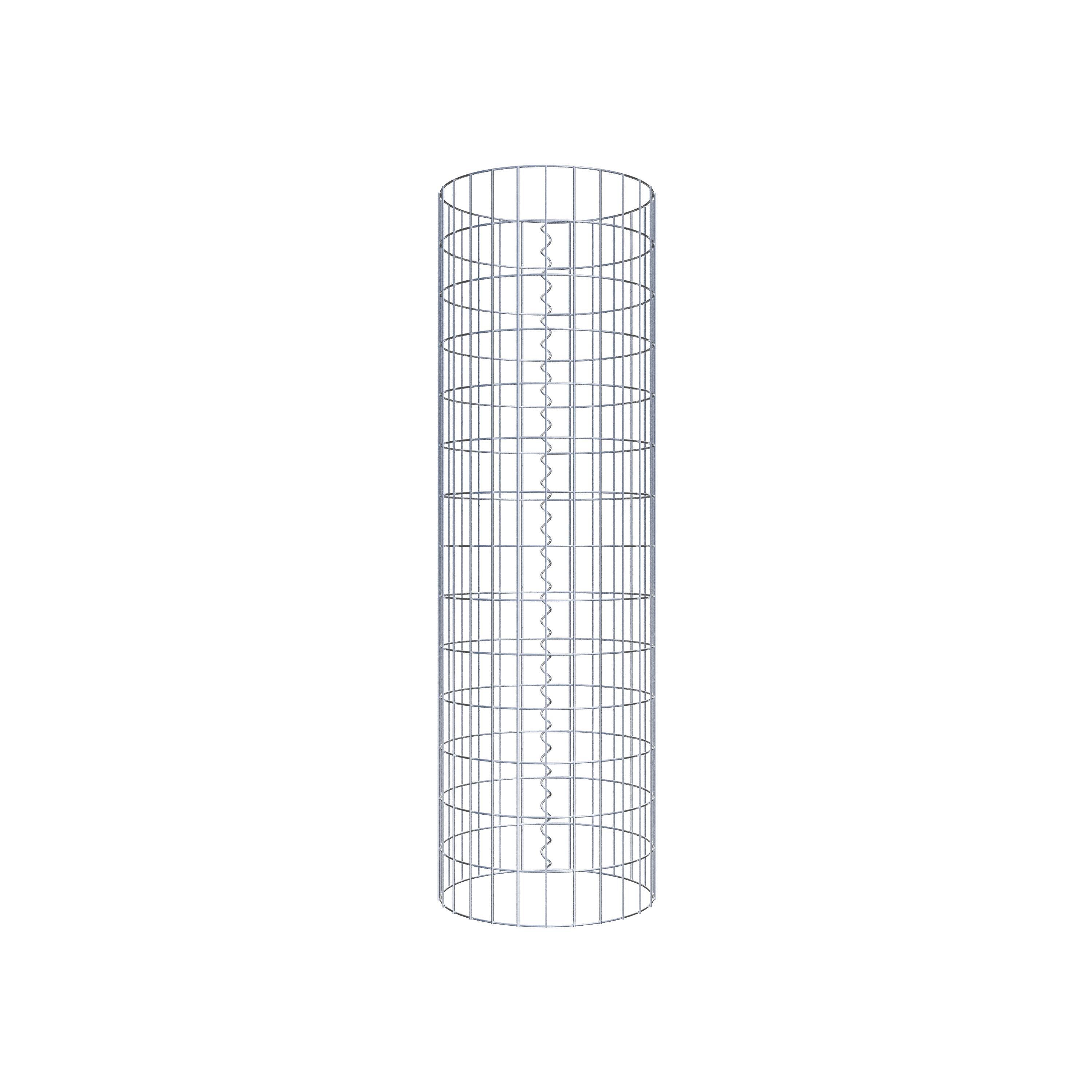 Gabion column diameter 42 cm, MW 5 x 10 cm round