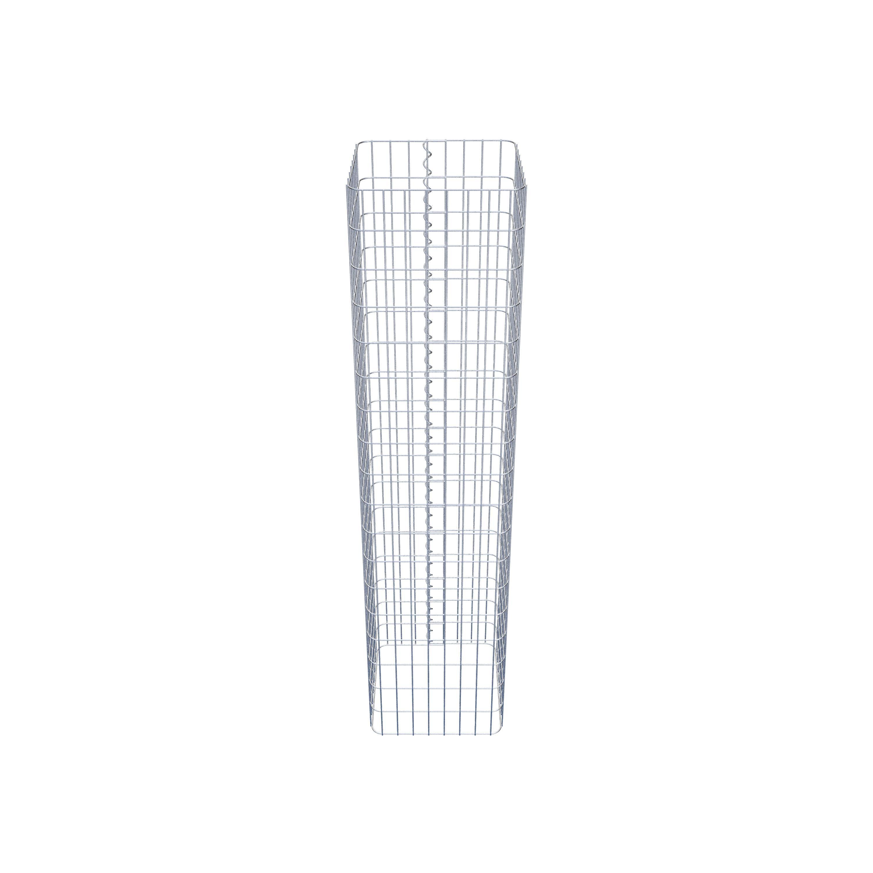 Gabion column 42 x 42 cm, MW 5 x 10 cm square