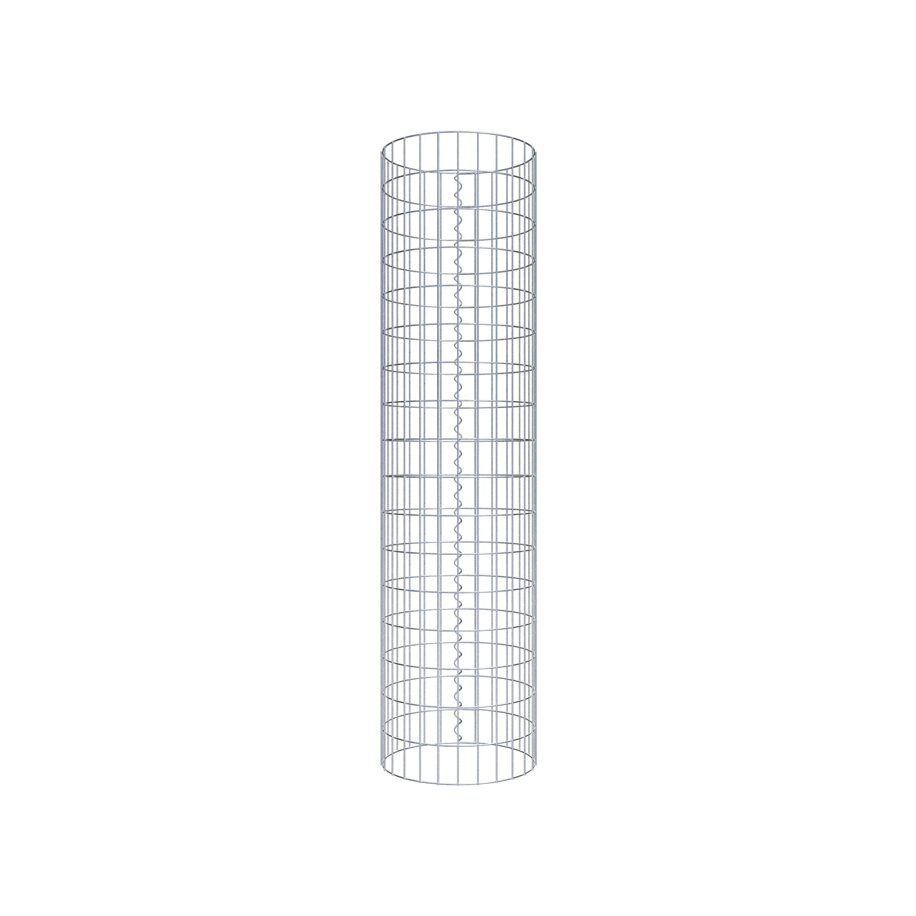 Gabion column diameter 42 cm, MW 5 x 10 cm round