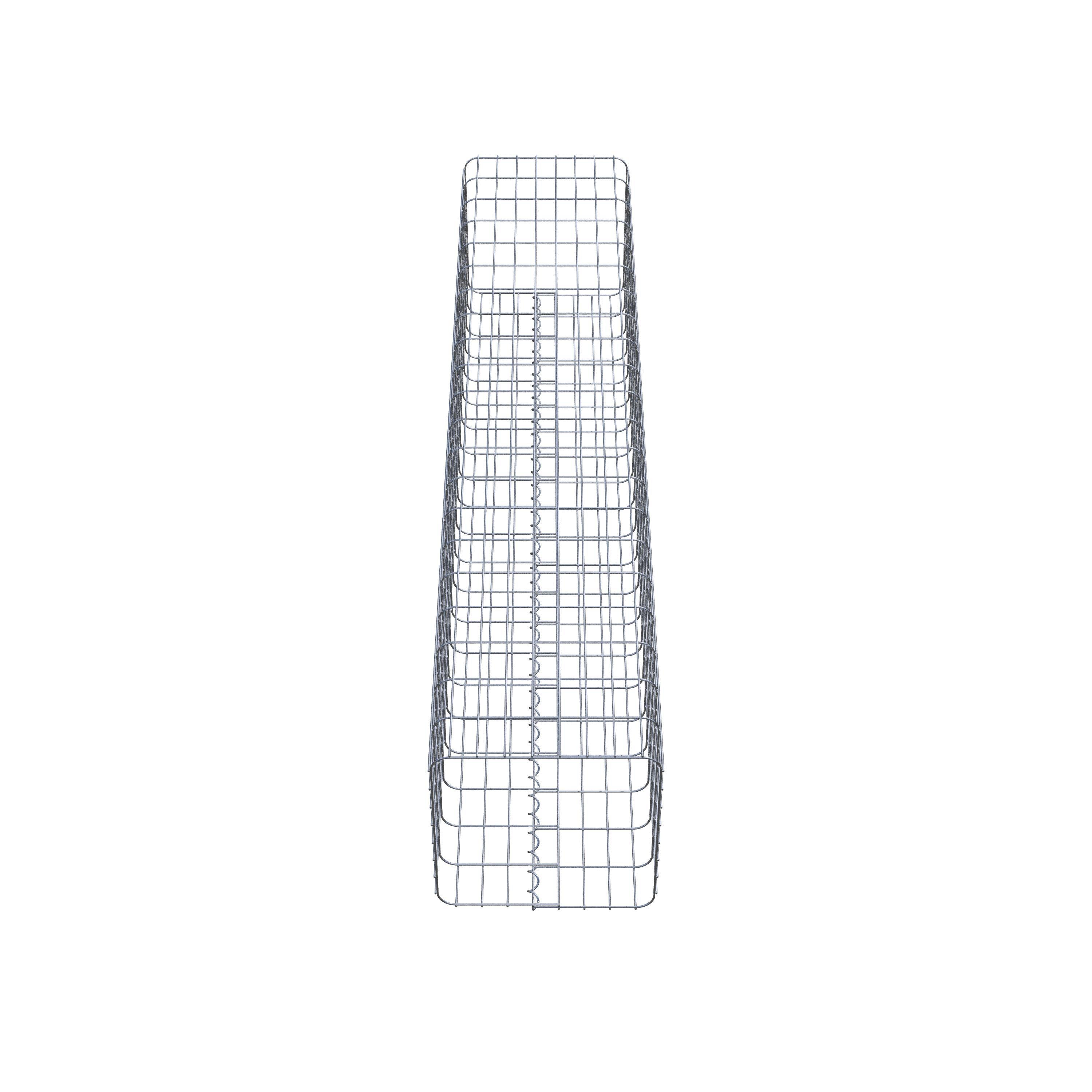 Gabion column 42 x 42 cm, MW 5 x 10 cm square