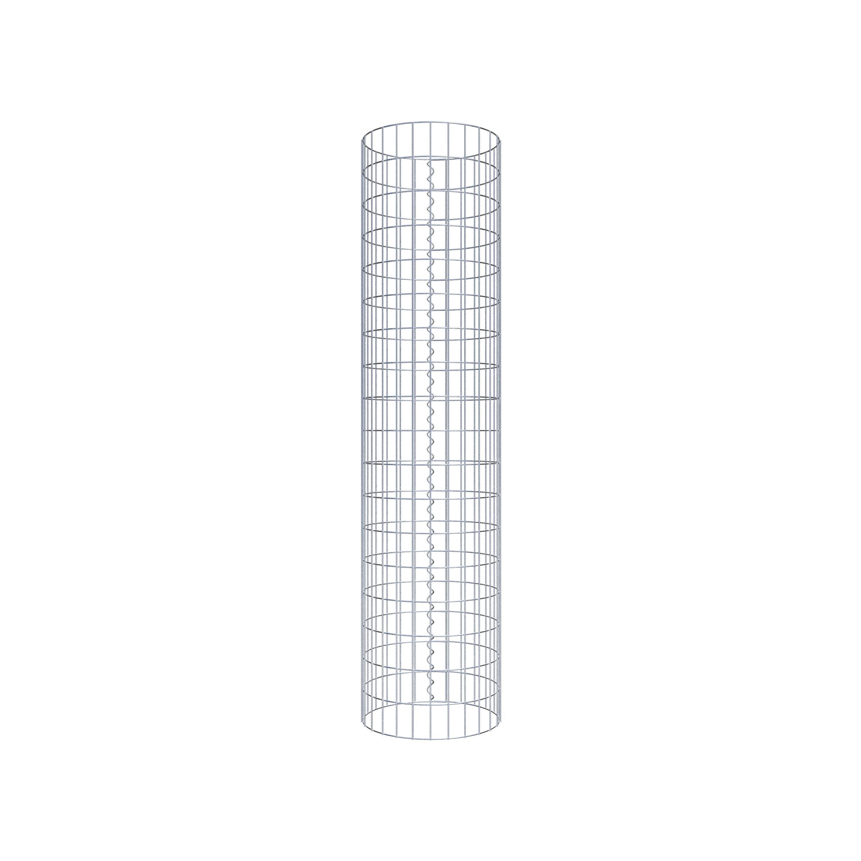 Gabion column diameter 42 cm, MW 5 x 10 cm round