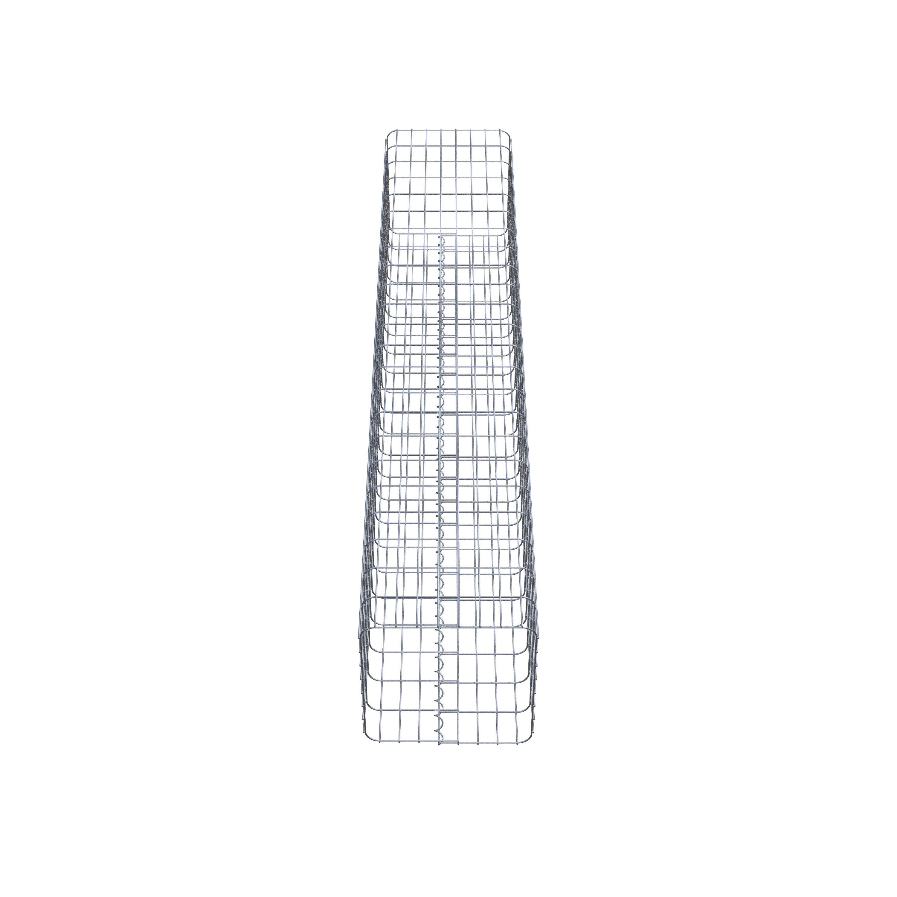 Gabion column 42 x 42 cm, MW 5 x 10 cm square