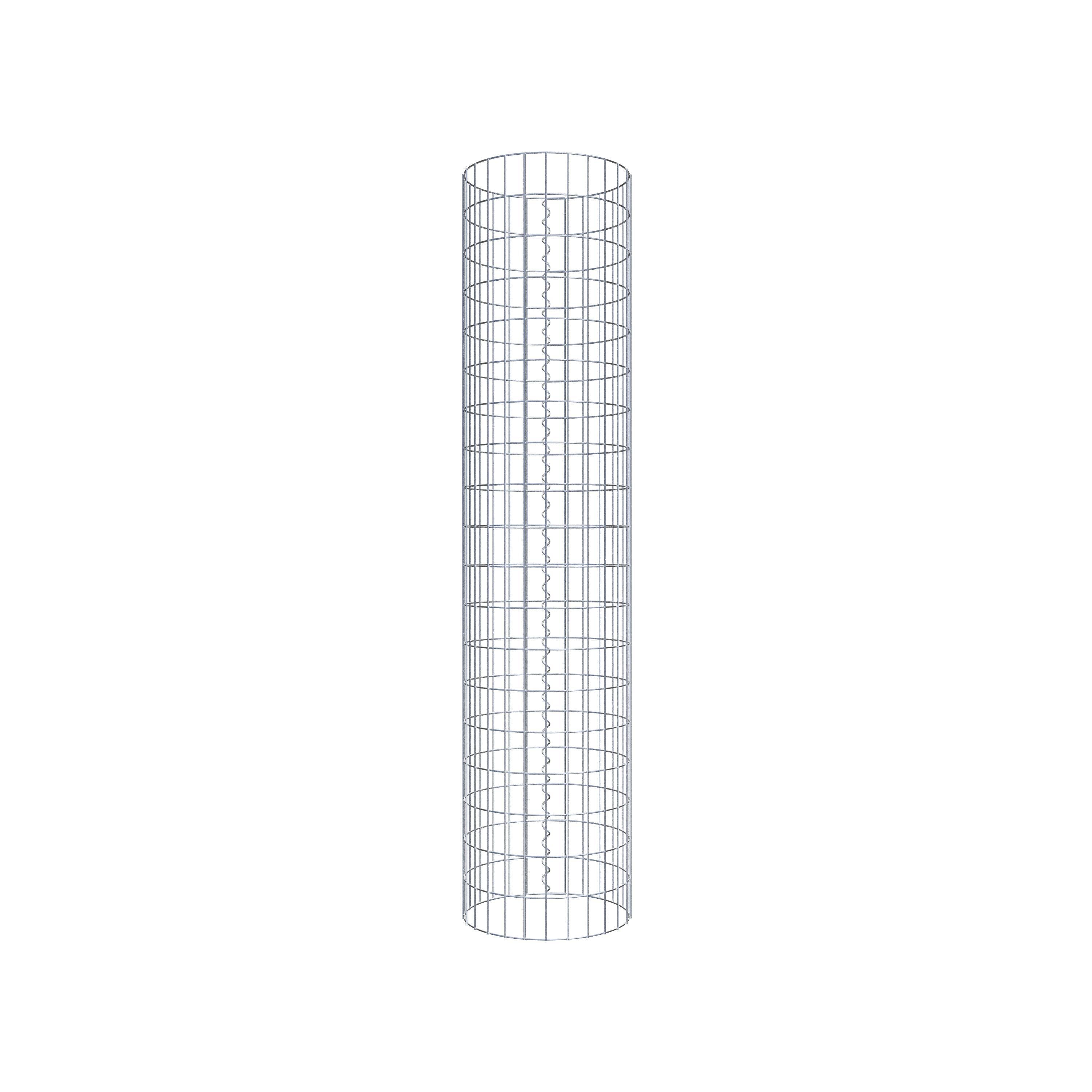 Gabion column diameter 42 cm, MW 5 x 10 cm round