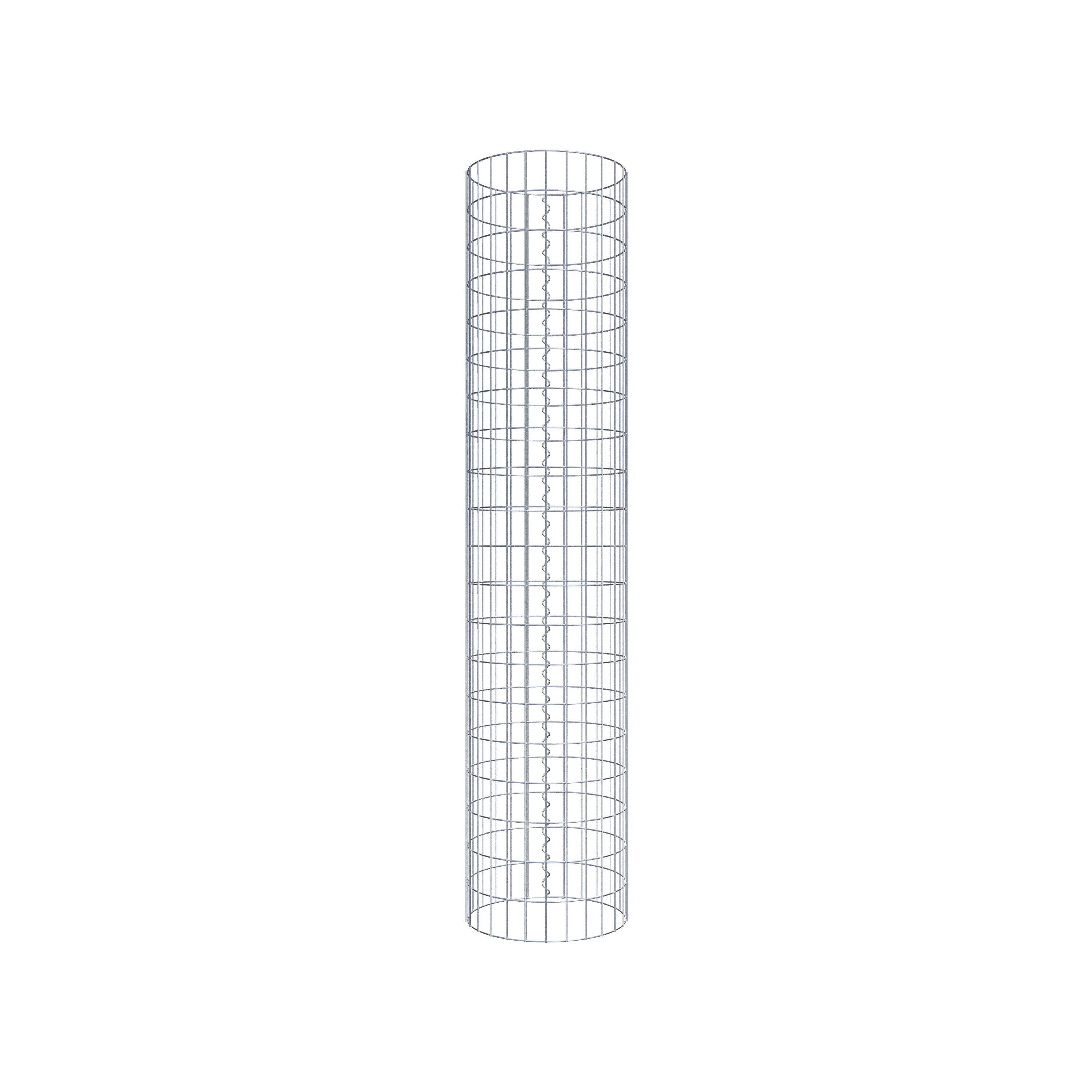 Gabion column diameter 42 cm, MW 5 x 10 cm round