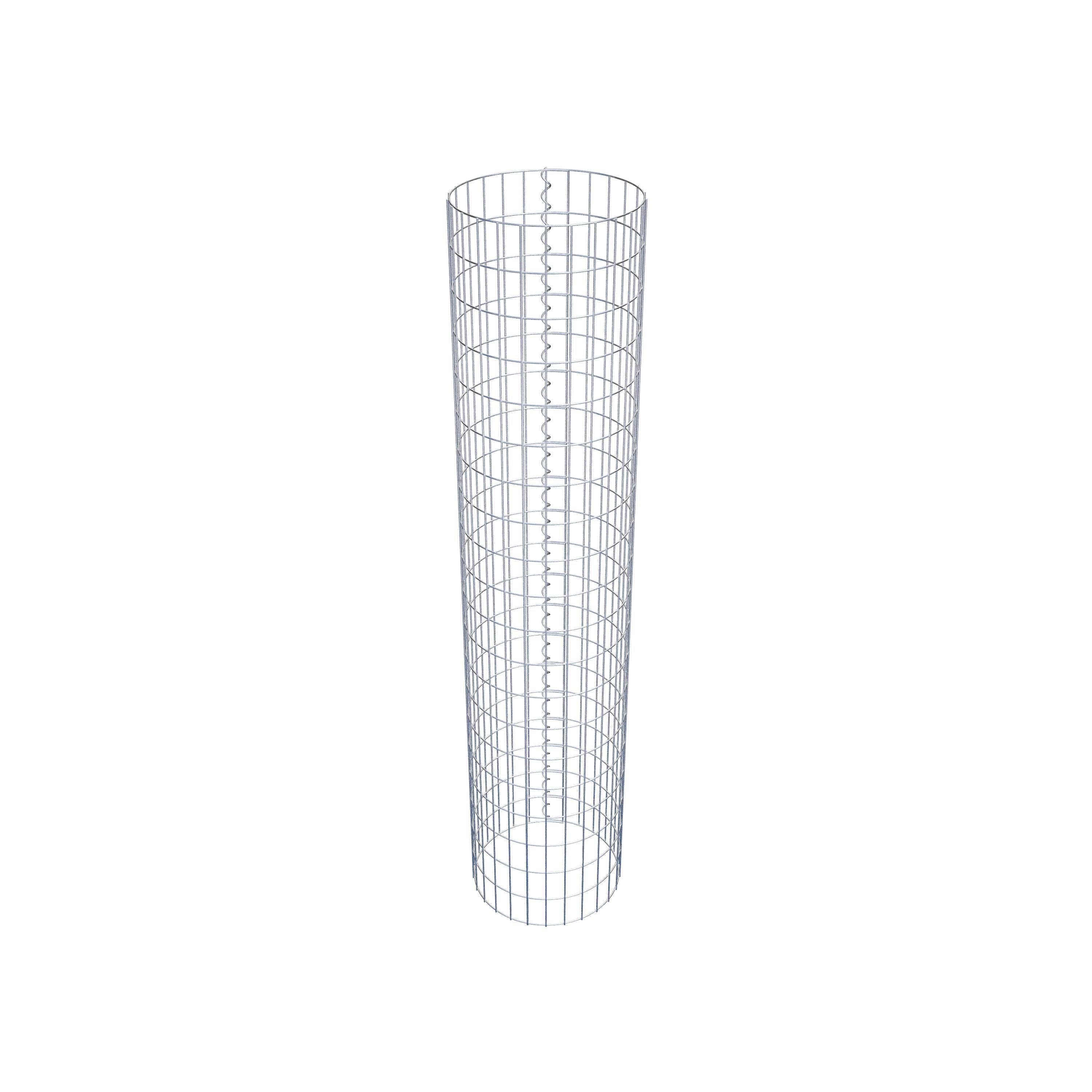 Gabion column diameter 42 cm, MW 5 x 10 cm round