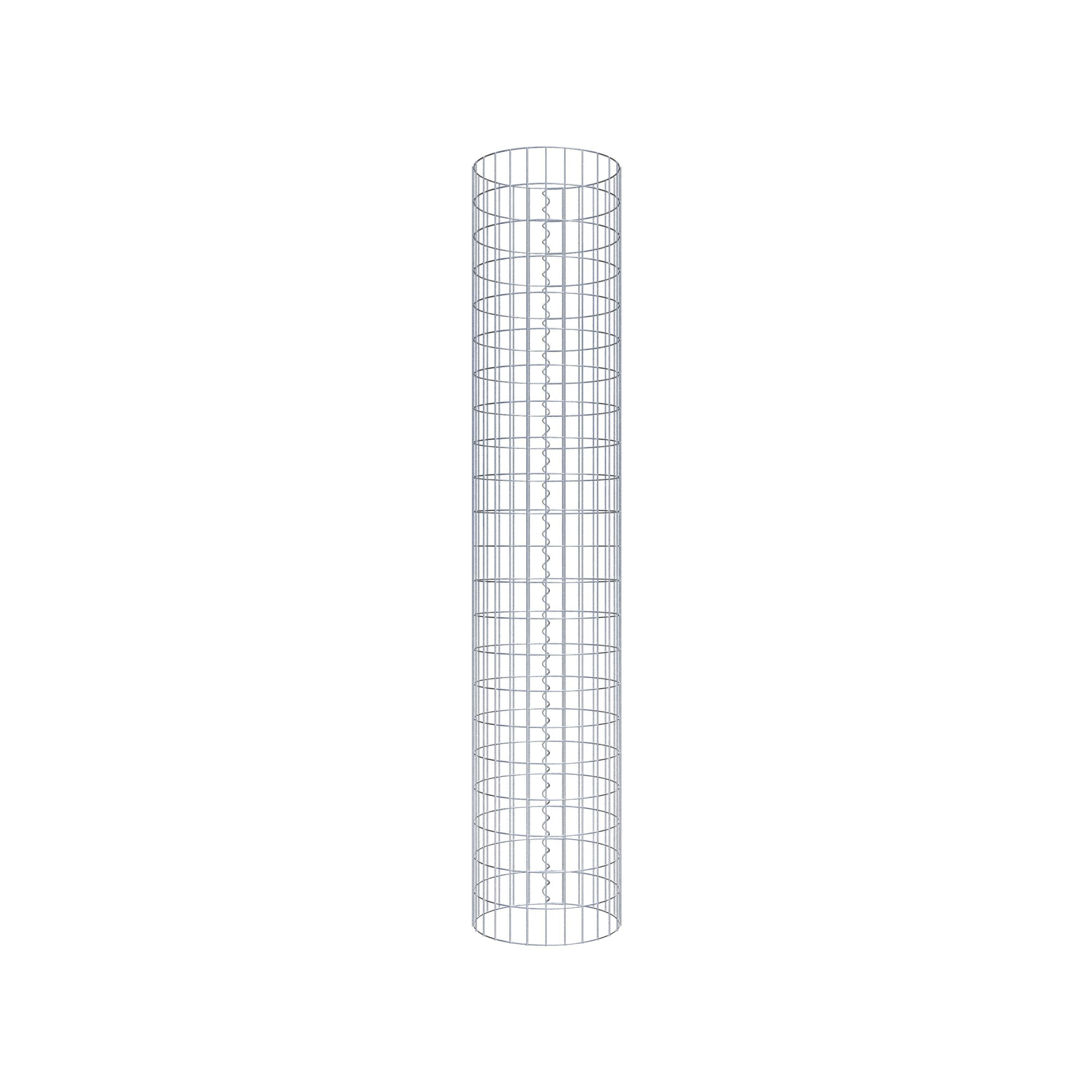 Gabion column diameter 42 cm, MW 5 x 10 cm round