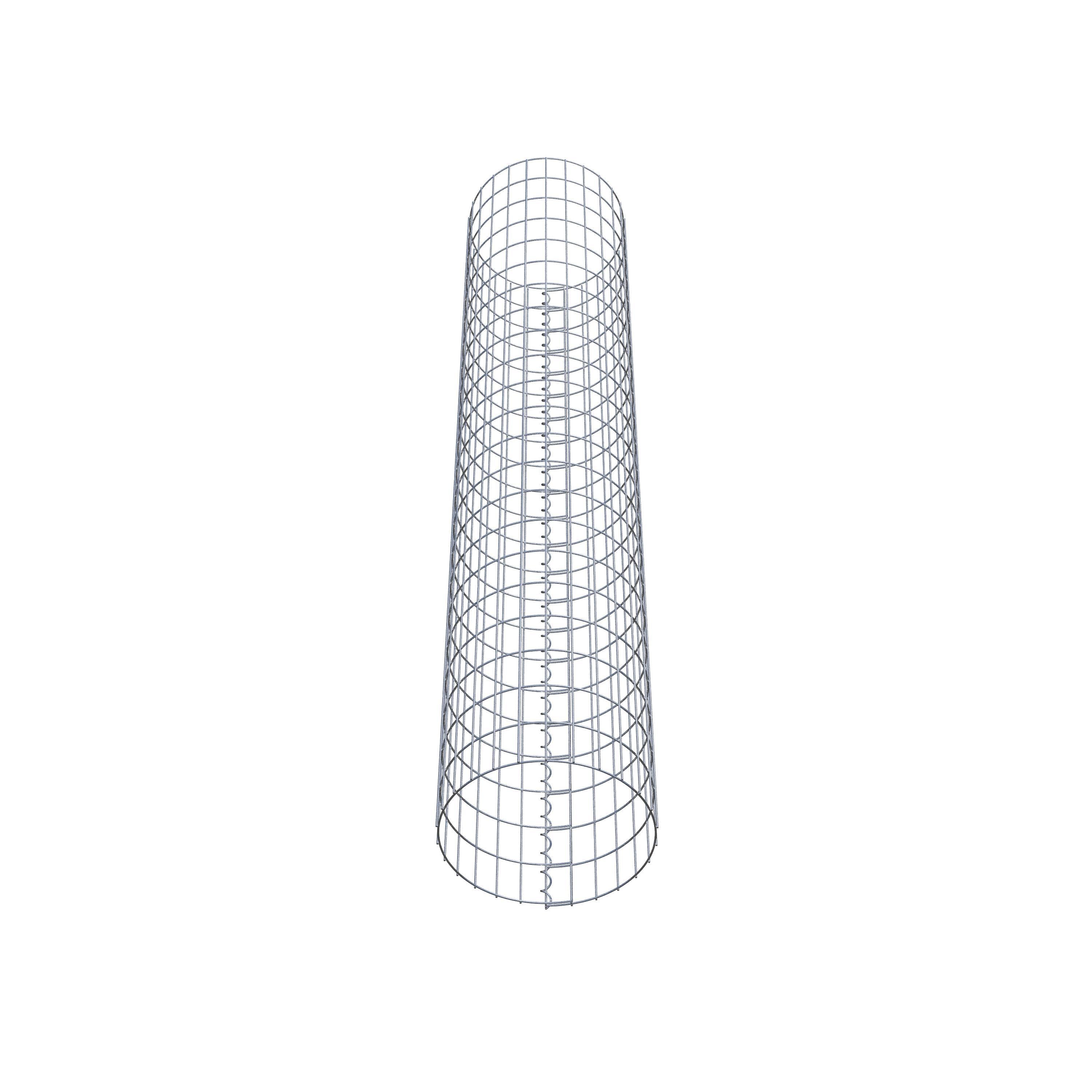 Gabion column diameter 42 cm, MW 5 x 10 cm round