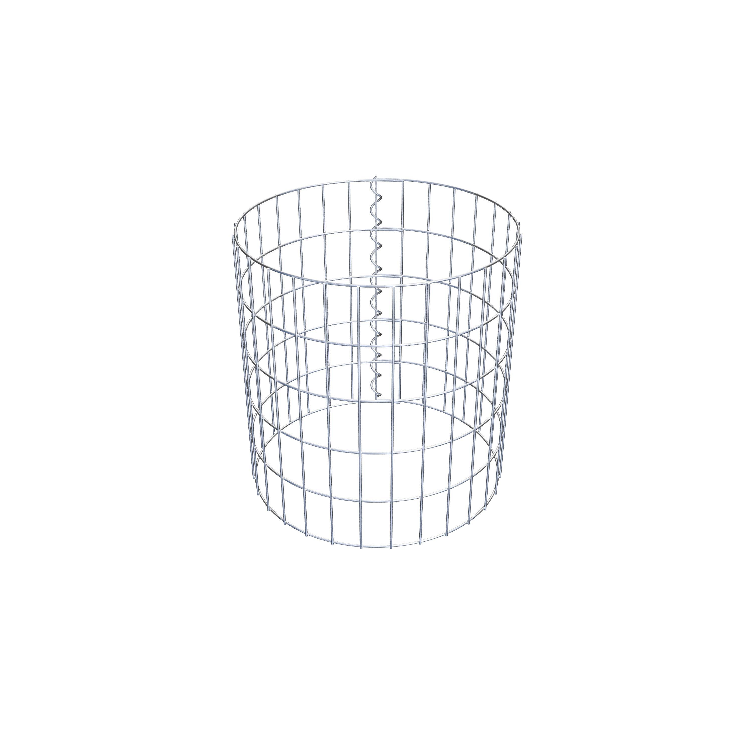 Gabionensäule Durchmesser 47 cm, MW 5 x 10 cm rund