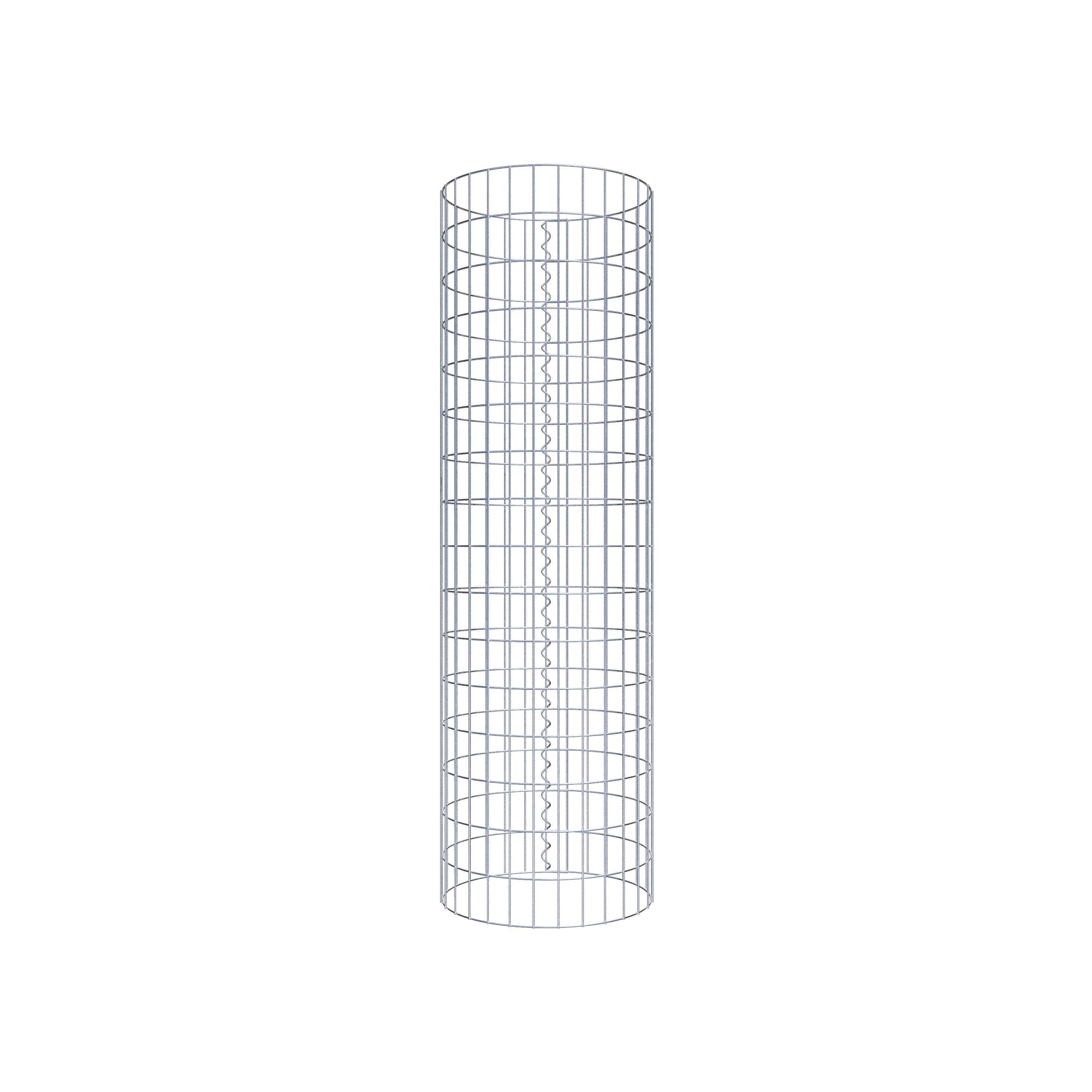 Gabionensäule Durchmesser 47 cm, MW 5 x 10 cm rund