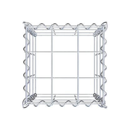 Gavión adicional tipo 3 30 cm x 30 cm x 30 cm (L x A x P), malla 10 cm x 10 cm, en espiral