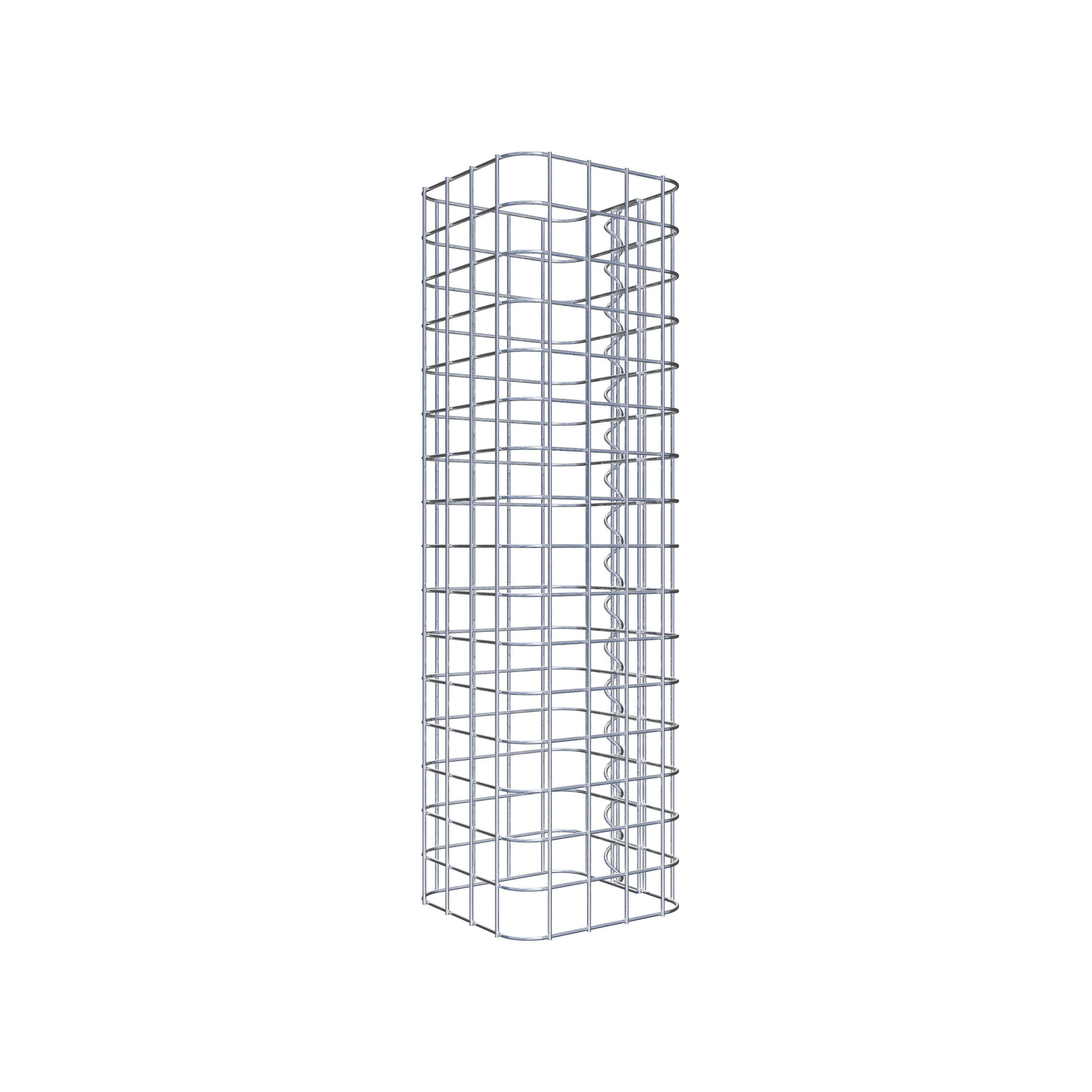 Gabion column 22 x 22 cm MW 5 x 5 cm square