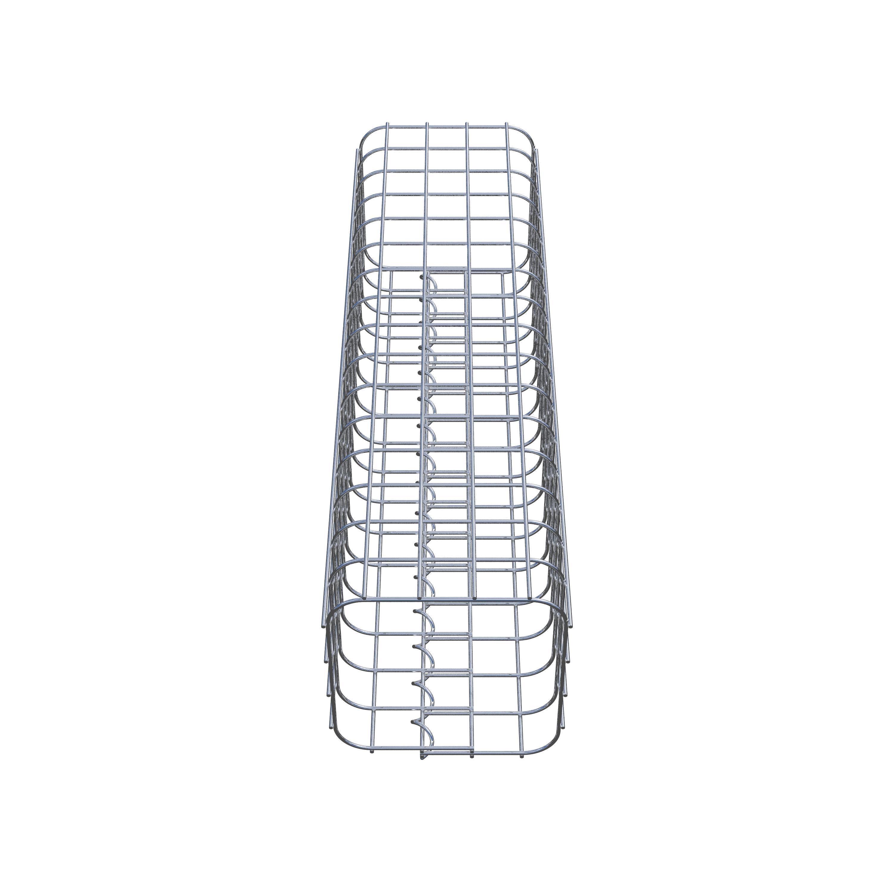 Gabion column 22 x 22 cm MW 5 x 5 cm square