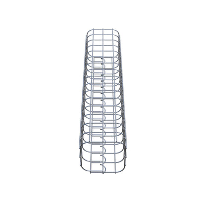 Gabionsøjle 17 x 17 cm, MW 5 x 5 cm kvadratisk