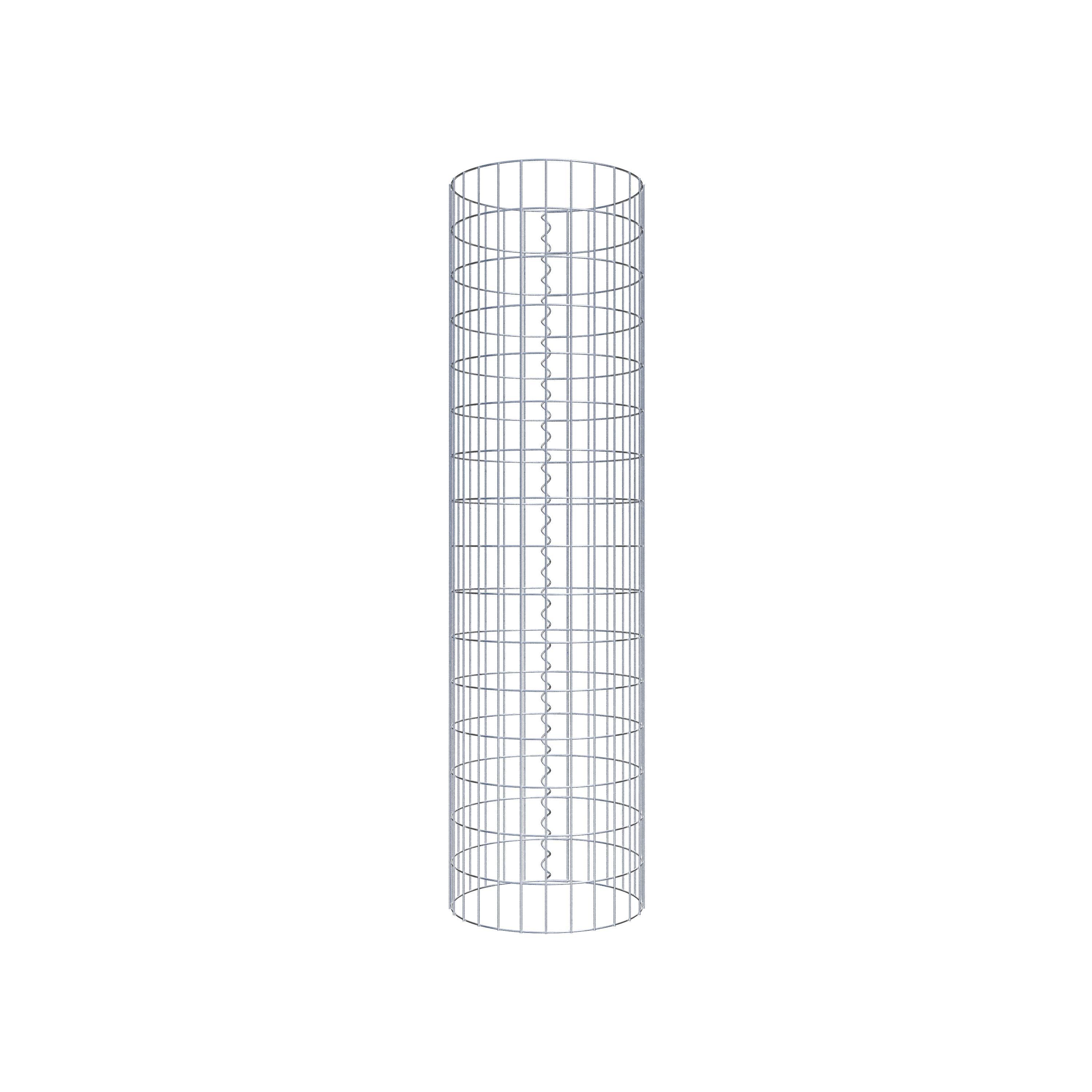 Gabion column diameter 42 cm, MW 5 x 10 cm round