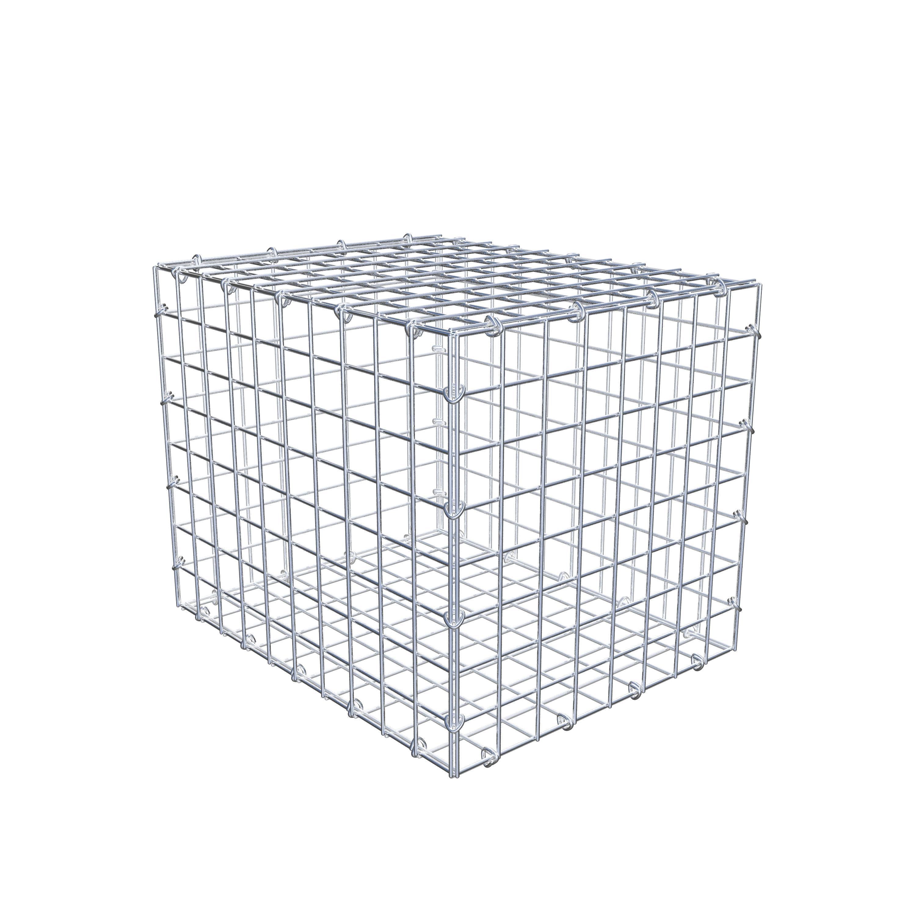 Gabion 50 cm x 40 cm x 40 cm (L x H x D), mesh size 5 cm x 5 cm, C-ring