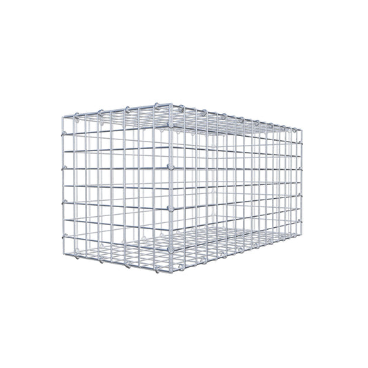 Gabion 80 cm x 40 cm x 40 cm (L x H x D), maskstorlek 5 cm x 5 cm, C-ring