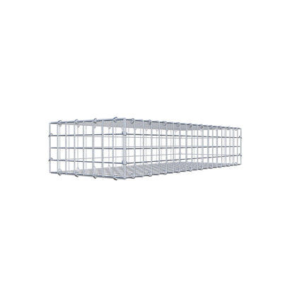 Schanskorf 100 cm x 20 cm x 40 cm (L x H x D), maaswijdte 5 cm x 5 cm, C-ring