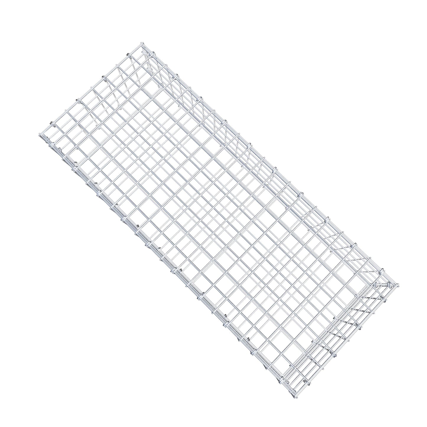 Schanskorf 100 cm x 20 cm x 40 cm (L x H x D), maaswijdte 5 cm x 5 cm, C-ring