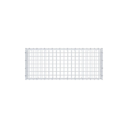 Schanskorf 100 cm x 20 cm x 40 cm (L x H x D), maaswijdte 5 cm x 5 cm, C-ring